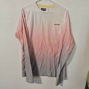 Columbia Disney Mickey Mouse Collection Shirt Mens Medium Shade Sun Deflector